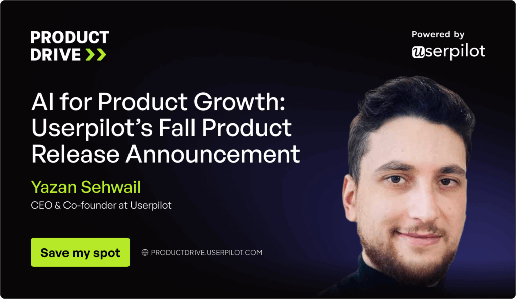 AI for Product Growth: Userpilot’s Fall Product Release Announcement